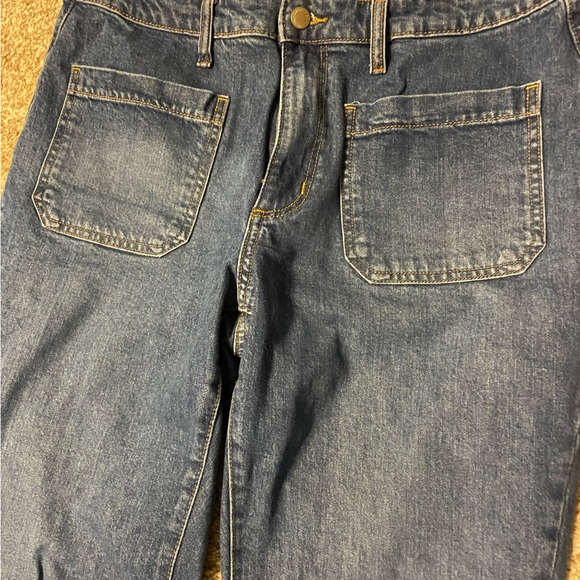 Women's High-Rise Flare Jeans - Universal Thread Medium Wash 14 - Picture 9 of 9